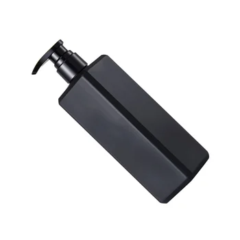 

1pc Liquid Soap Bottle Shampoo Bottle Lotion Pump Bottle Shower Gel Holder Empty Container 500ml Black