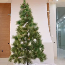 Елка новогодняя искусственная 60-240 см, Рождественская елка, искусственные украшения для дома, детский подарок, пластиковая елка, новогоднее праздничное украшение, нежное