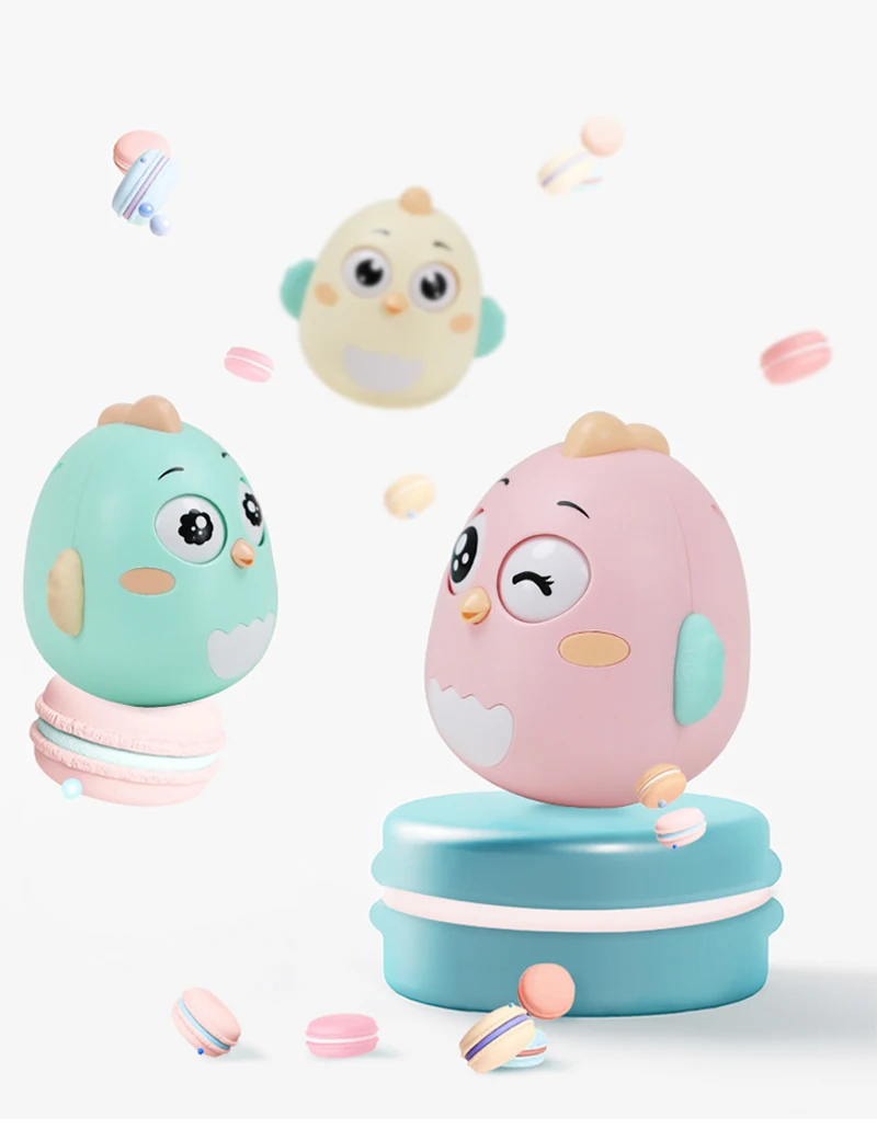 Игрушки неваляшки кольцо колокольчик Roly-Poly для детей Обучающие музыкальные игрушки