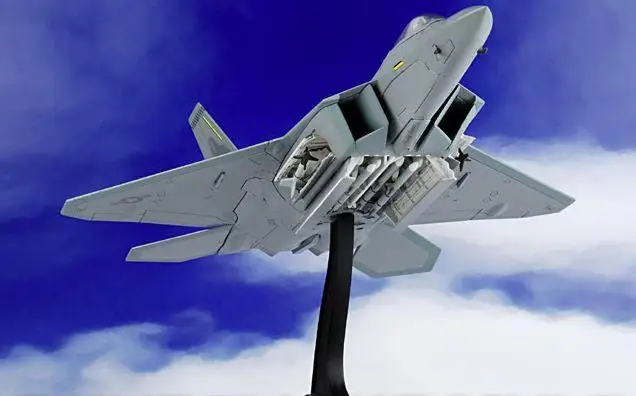 Хобби мастер Lockheed F-22A Raptor USAF 42nd TES#00-4016 AFWC Nellis AFB NV 2006 1/72 литье под давлением модель самолета
