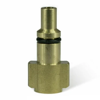 

Brass Metal Snow Foam Long Adapter 1/4 Inch Connector Adapters For 3000PSI / 200 Bar About 47 * 12 * 8 Mm