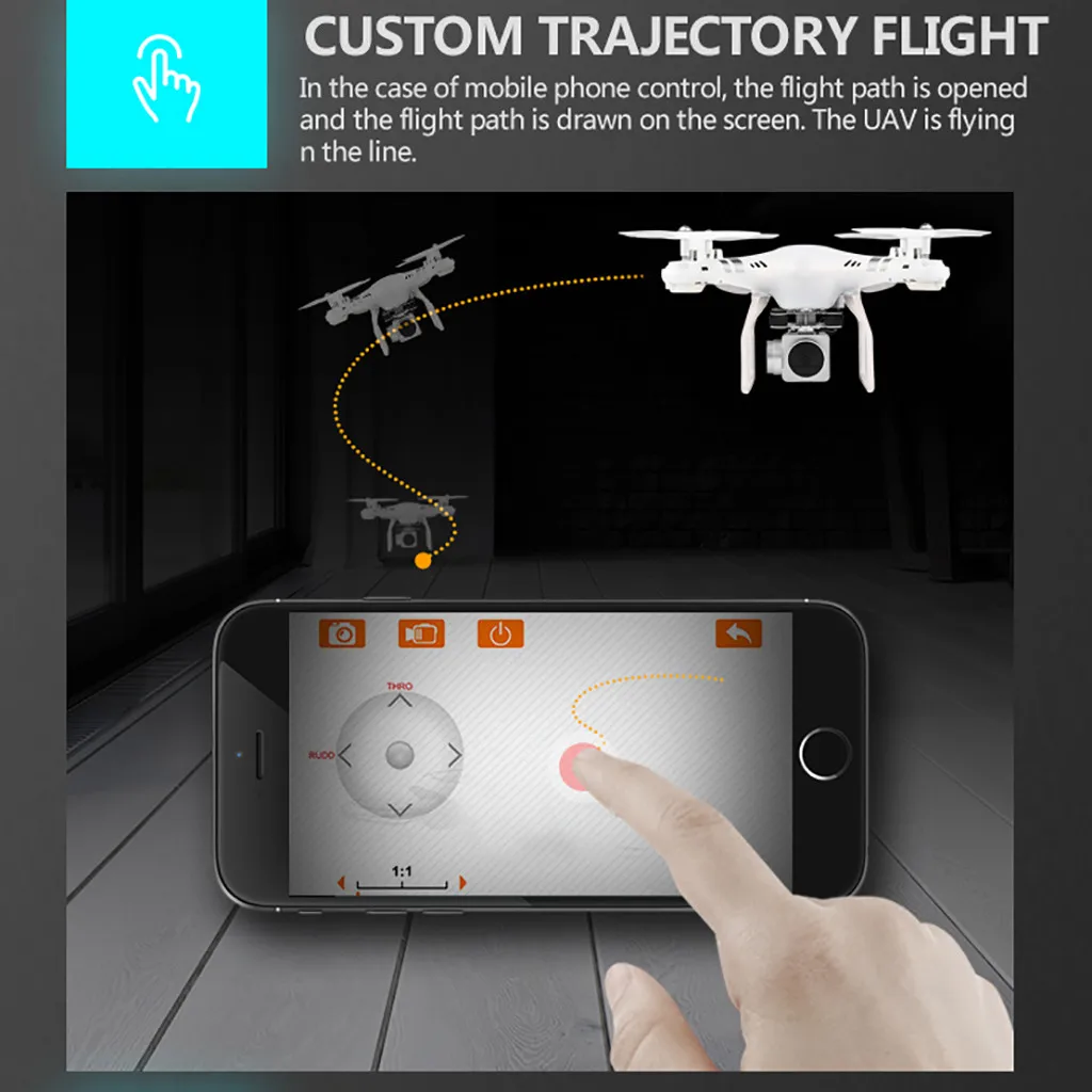 HD5H Регулируемый широкоугольный 1080p 5MP HD камера WiFi FPV Live Quadcopter Дрон высокое качество Квадрокоптер Дрон T830
