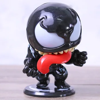 

Anime super heroes Spider Man&Venom A/B PVC Action Figure Collection Model Desk Decoration Q Version Toys Model Gift