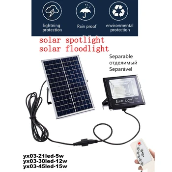 

Solar operated wall lamp radar LED outdoor waterproof solar lights energy saving garden pathway yard ground lawn remote timer sp