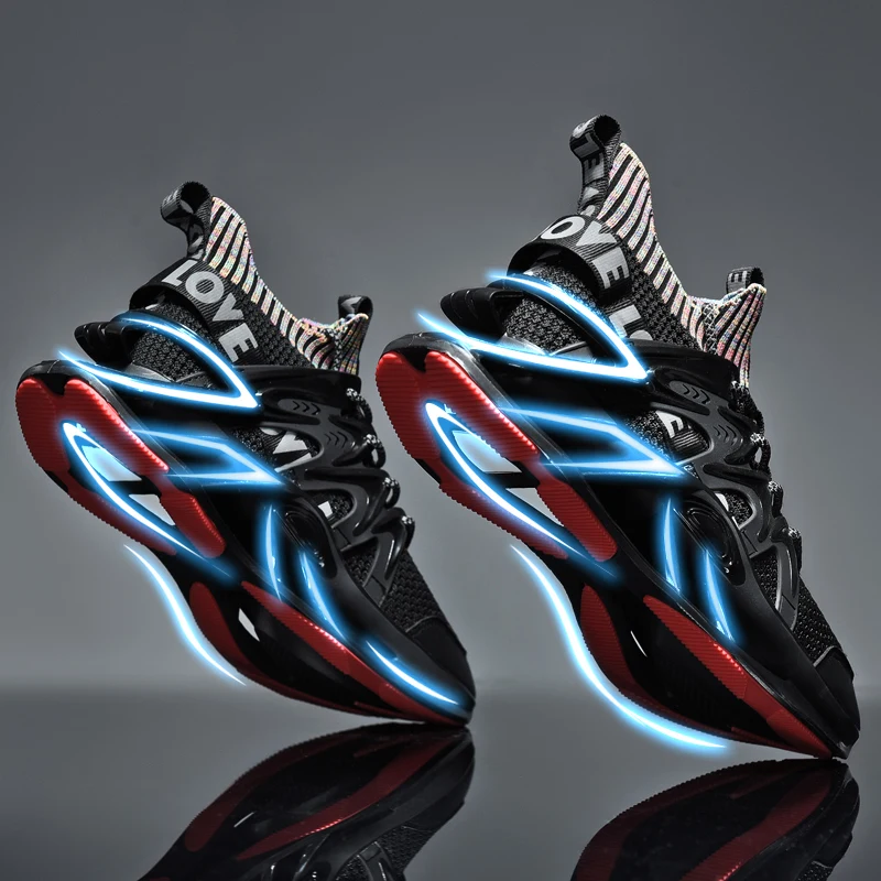 Zapatillas De deporte transpirables para hombre y Mujer, Zapatos deportivos cómodos, informales, para gimnasio, diseño De tenis 13 Hff2ed09adf8b470d9d84f595c91a82d9e