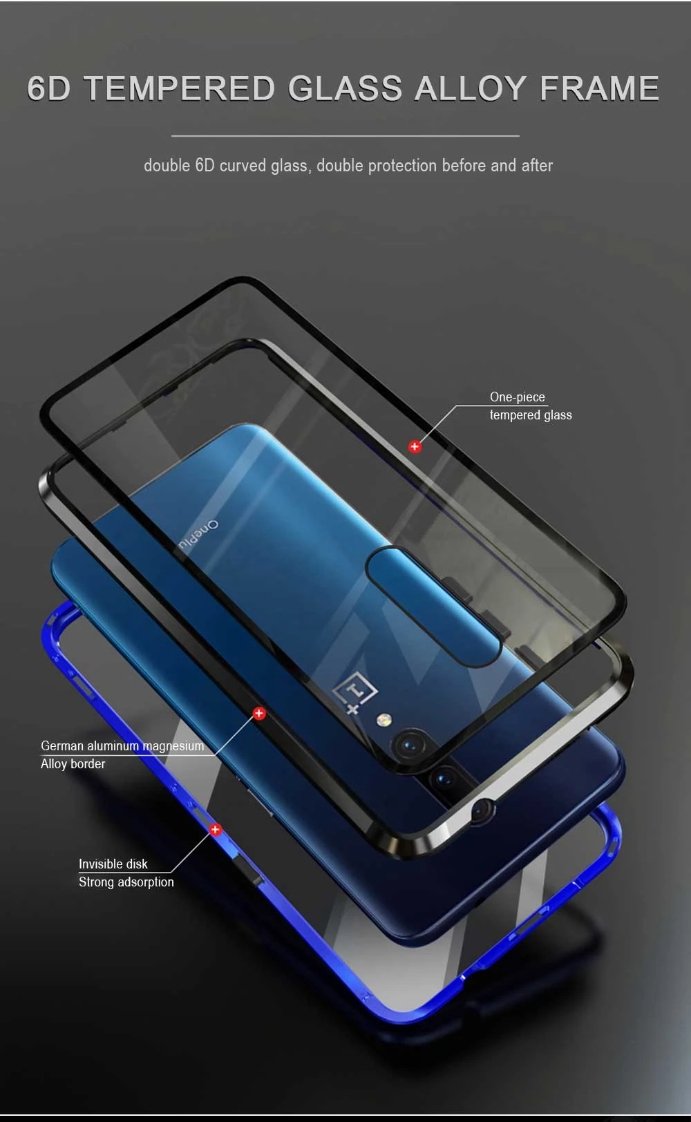 Eqvvol металлический магнитный адсорбционный чехол для iPhone XS MAX X XR 8 7 Plus 6 6s чехол двухсторонняя, для стекла магнит чехол Fun