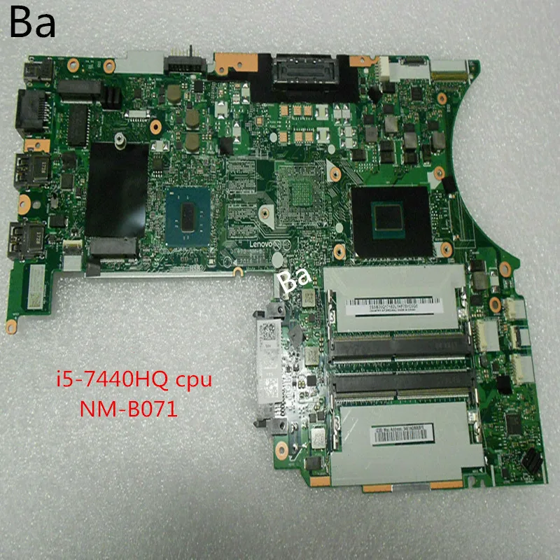 

The Lenovo ThinkPad T470 laptop motherboard I5-7440HQ CPU integrated graphics card motherboard NM-B071 was fully tested