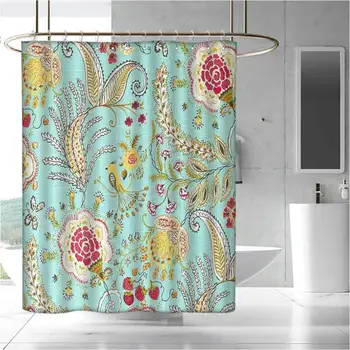 

3D Printed Shower Curtain Hotel Quality, Machine Washable