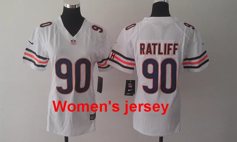 A+++ женские все сшитые Chicago s 13 Kevin White 17 Alshon Jeffery 89 Mike Ditka 34 Walter Payton 22 Matt Forte Jersey - Цвет: Оранжевый
