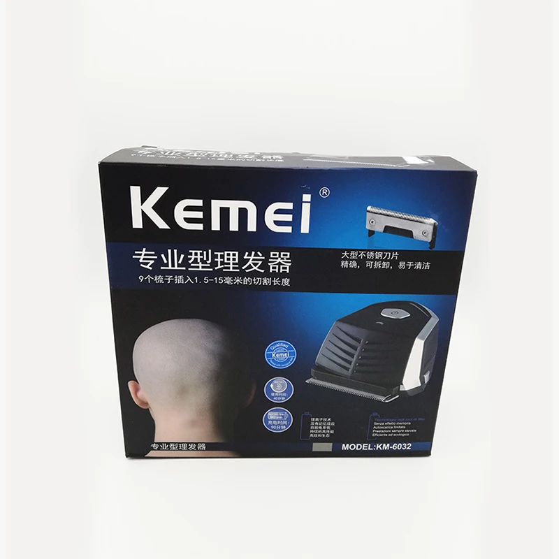 Kemei, мини триммер для волос, профессиональная машинка для стрижки волос, электробритва, триммер для бороды, Мужская машинка для стрижки волос, Парикмахерская Машинка для стрижки