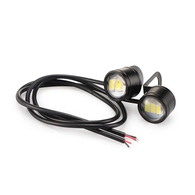 2pcs 20mm 5W Eagle Eye LED Hawkeye Reverse Backup Light Running Signal Bulb Fog Lamp DRL Daytime for Motorcycle Car DC 12V | Автомобили и