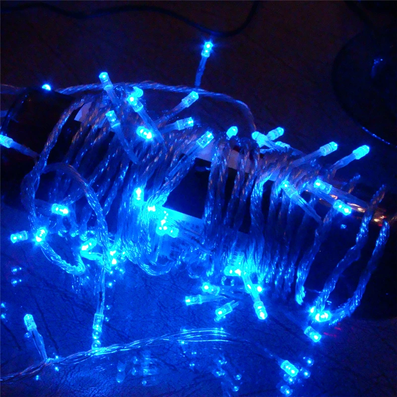 Led String Fairy Lights Decorative Led Lights USB Street Garland Christmas Light Outdoor Indoor Holiday Lighting