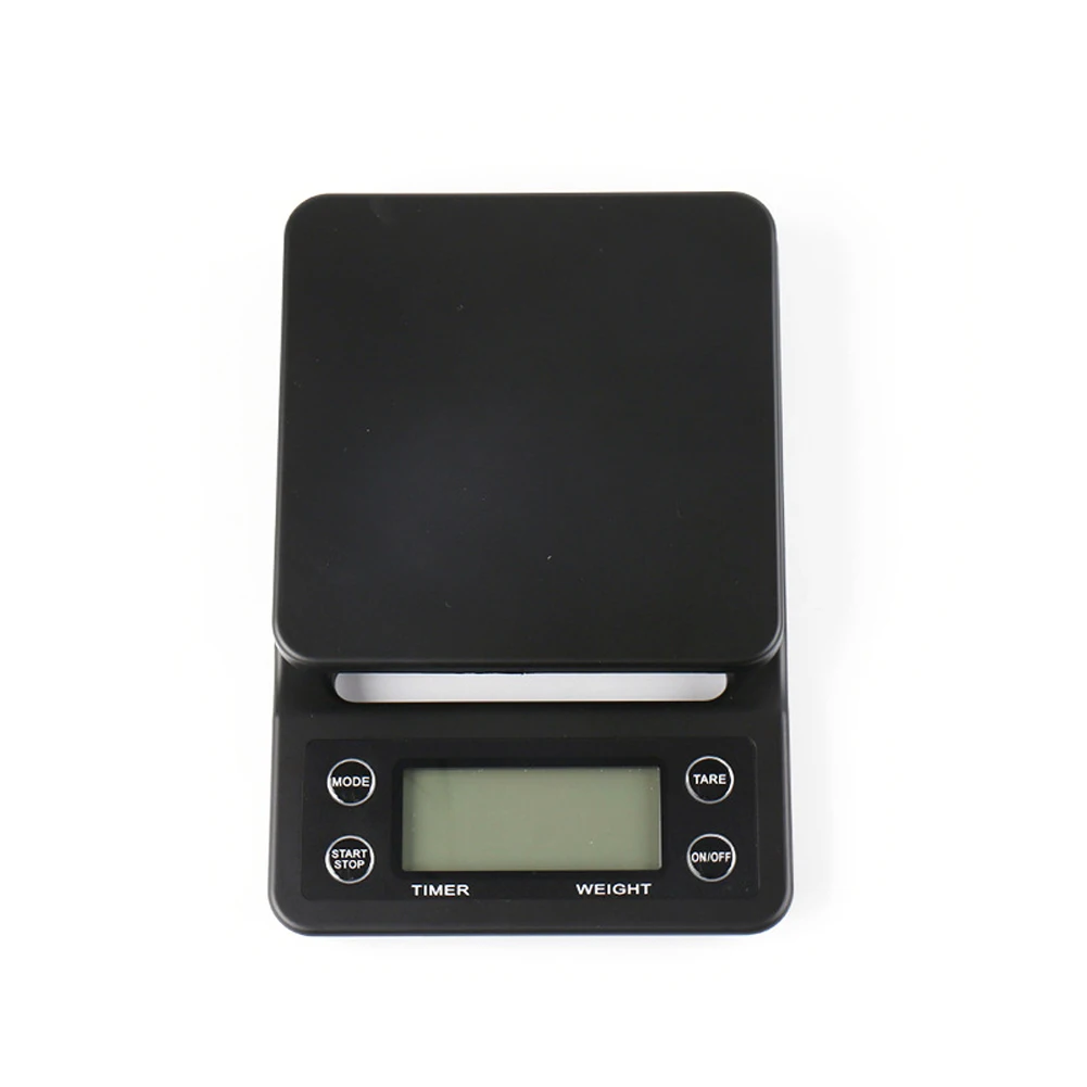 Mini Digital Scale Drip Coffee Scale With Timer Portable Electronic Kitchen Scale High Accuracy LCD Scales 3kg/0.1g 5kg/0.1g