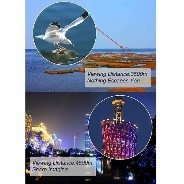 Портативный 10x50 Профессиональный бинокль армейский военный телескоп ночного видения с разведочными координатами