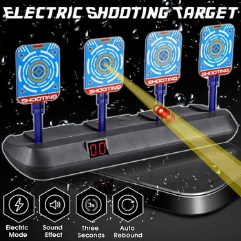 

NEW Electric Shooting Target Shooting Game High Precision Scoring Auto Reset Electric Practice Shooting Aimed Target Tool