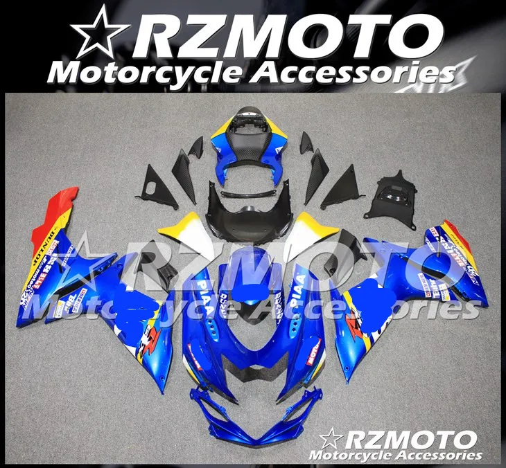 All sorts of color ABS мотоцикл обтекатель комплект для SUZUKI GSXR600 750 L1 L2 L3 2011- год кузов литьевая форма Магазин № 1184 - Цвет: All sorts of color