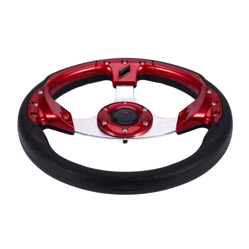 Имитация гоночного рулевого колеса Универсальный PU руль автомобиля модифицированный руль