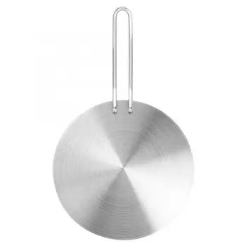 

Stainless Steel Heat Diffuser Induction Plate Adapter Converter Gas Electric Cooker Plate 20cm