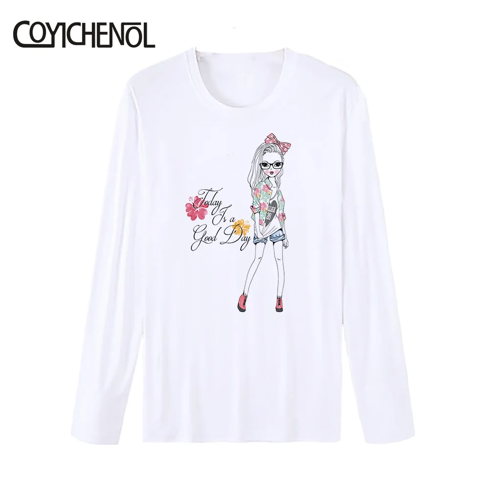 247.246. Hand drawn fashion cute girl long sleeve (2)