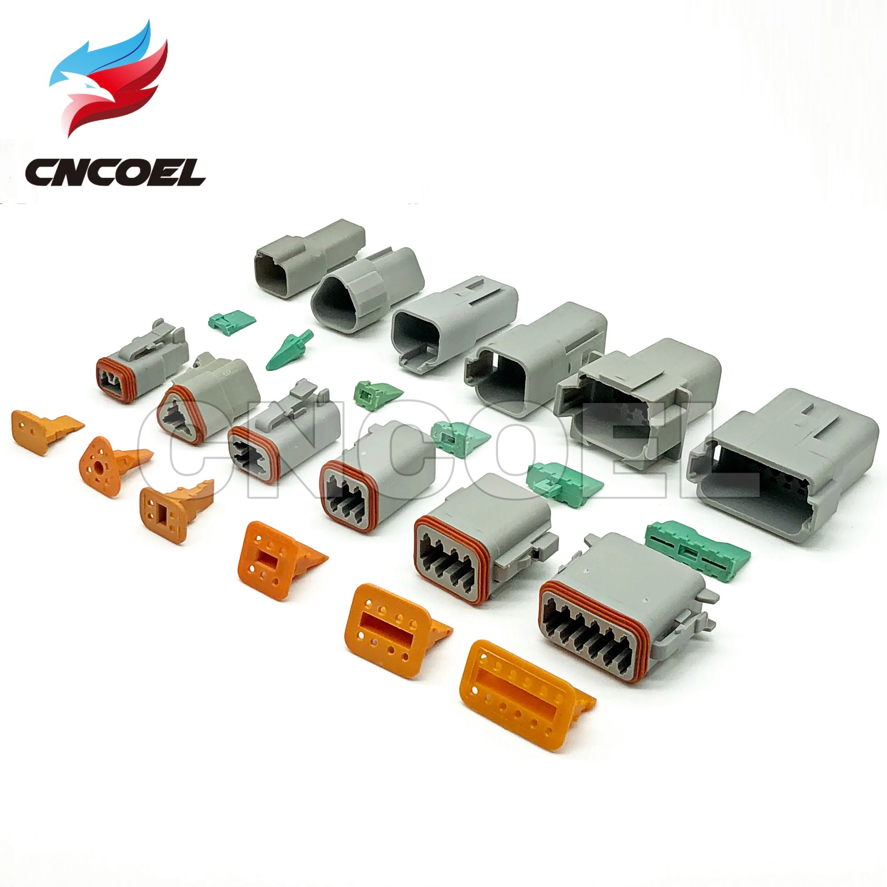 225pcs Deutsch DT DT06-2S/3S/4S/6S/12S DT04-2P