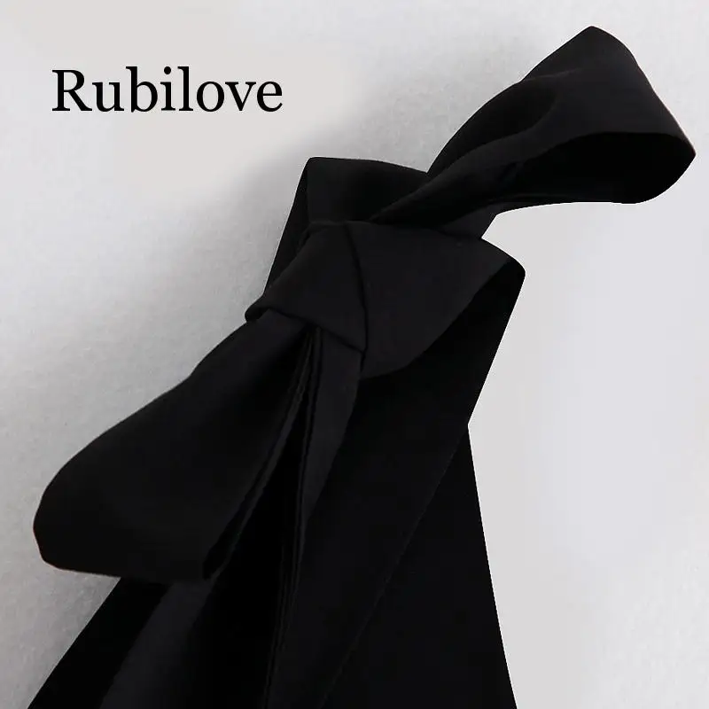 Rubilove короткие женские майки, топы, модные топы с бантом, женские элегантные топы без рукавов, женские топы