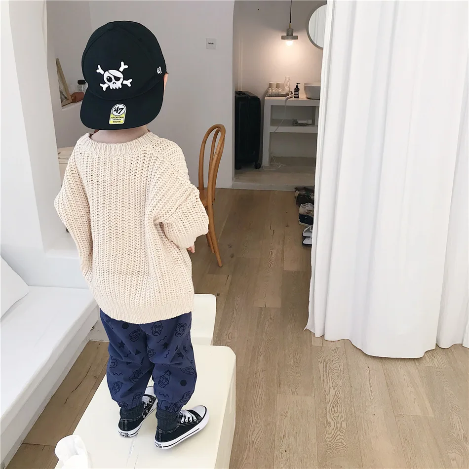 Tonytaobaby/новая стильная зимняя детская одежда для мальчиков и девочек повседневные штаны из плюша для мальчиков и девочек, три цвета