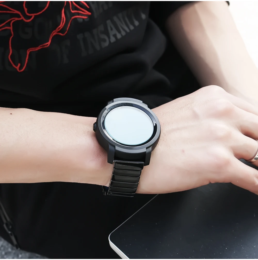 SIKAI 22 мм Универсальный керамический ремешок часов для samsung Galaxy Watch 46 мм ремешок для часов для huawei GT Magic Watch релиз браслета