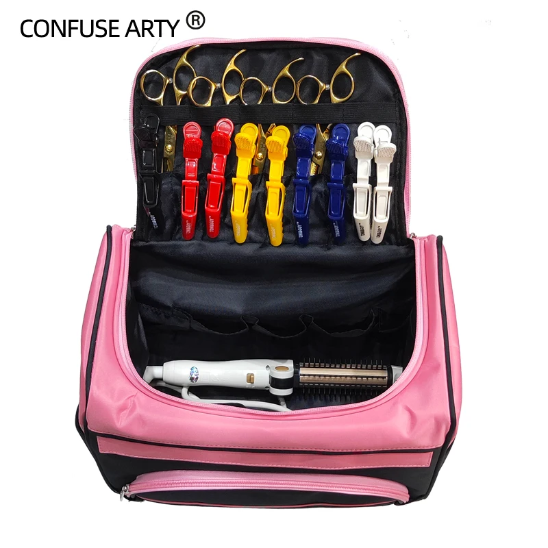 Bag Scissor-Bag Hairdressing Barber-Hair Makeup Travel Comb-Tools Large-Capacity New