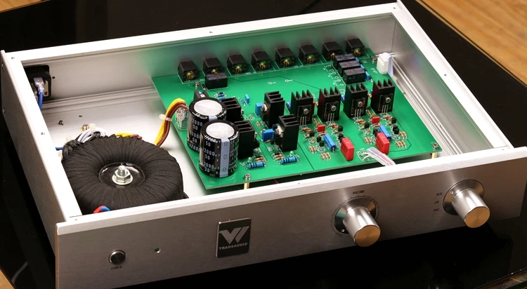 C17 чистый класс A полный симметричный HIFI усилитель на основе цепи DOA33 класса A