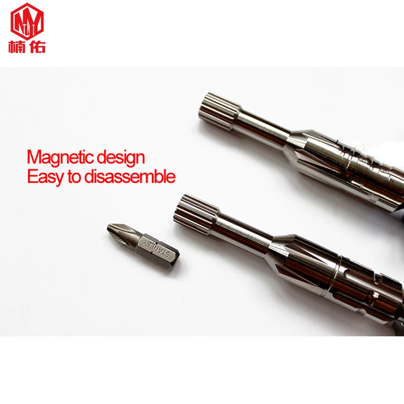  1PC Titanium EDC Cross Screwdriver Disassembly Gadget Phillips Screwdriver Bit Portable Riding Equi