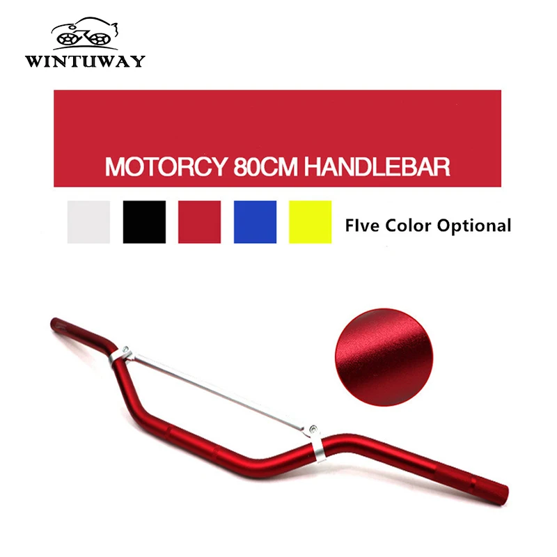 WINTUWAY 5 цветов Универсальный 7/" 22 мм алюминиевый руль мотоцикла Ручка Бар для Yamaha Suzuki Kawasaki Honda