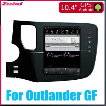 

ZaiXi 10.4 inch Big screen Tesla Screen Vertical Screen Android Car PC GPS Navi Radio Player For Mitsubishi Outlander 2013~2019