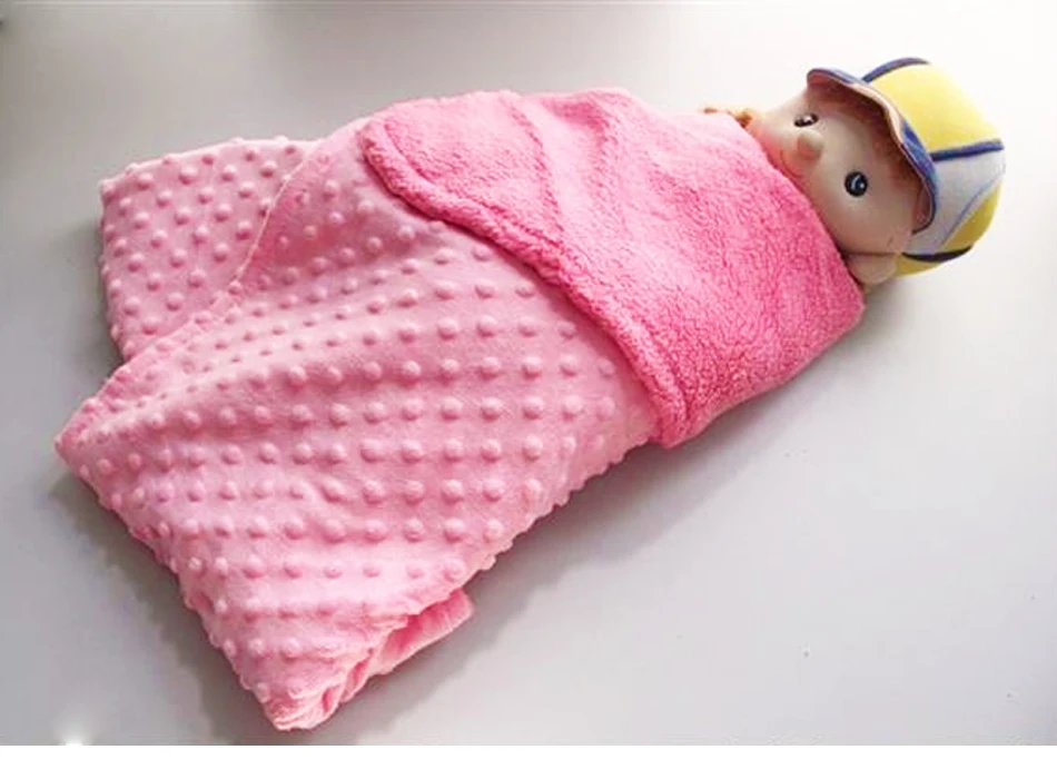 Детское одеяло для новорожденных, Теплая Флисовая теплая мягкая коляска, чехол для сна, Шапочка-бини с мультяшным рисунком, детское постельное белье, пеленка, банное полотенце, подарки