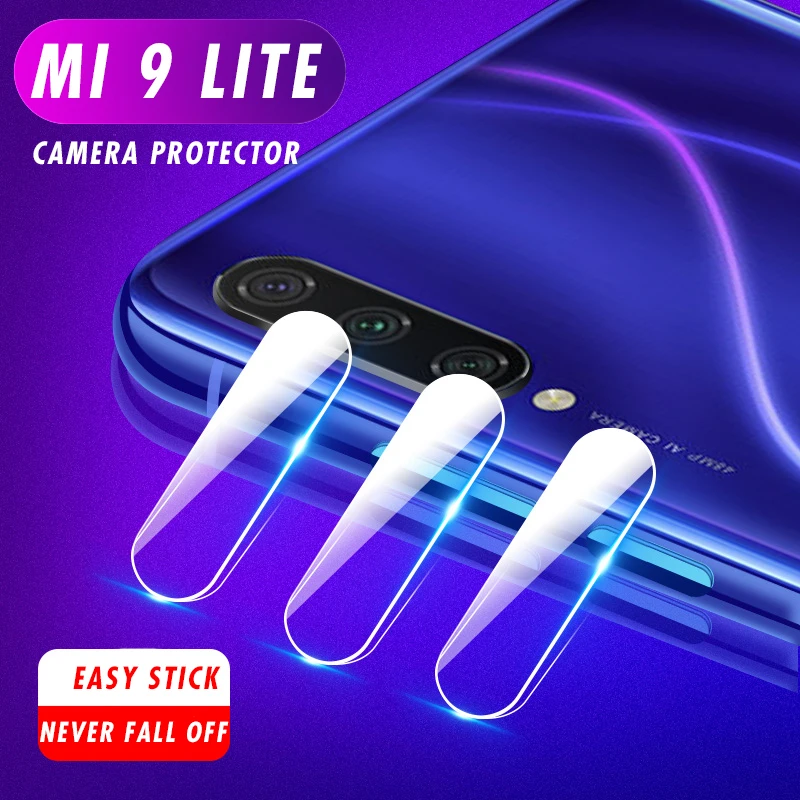 

3 Pcs! Phone Screen Protector for Mi9 lite Camera Tempered Glass for Xiaomi Mi 9 Lite Lens Protective Glass on Mi 9lite