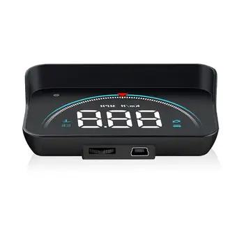 

M8 Smart Universal Car HUD Head Up Display OBD2 II Over Speed Warning Speedometer Projector Windshield Auto Electronic Alarm