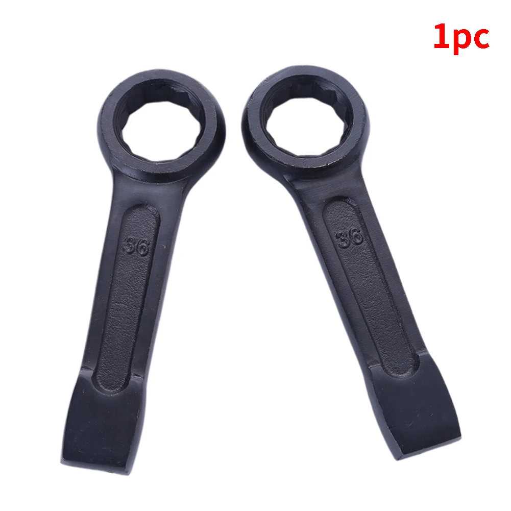 Durable Ring Type Straight Shank Tool Steel Practical Anti Explosion Box End Wrench Professional Hardware Portable Striking