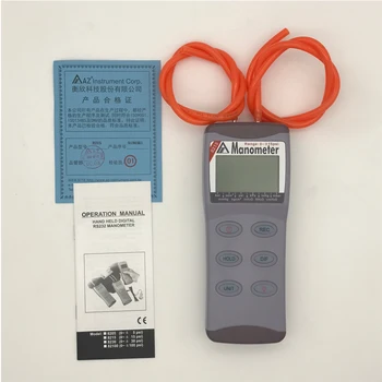 

Digital AZ8215 Differential Pressure Gauge Manometer Vacuum Tester Meter 15ps 11 Units Selection
