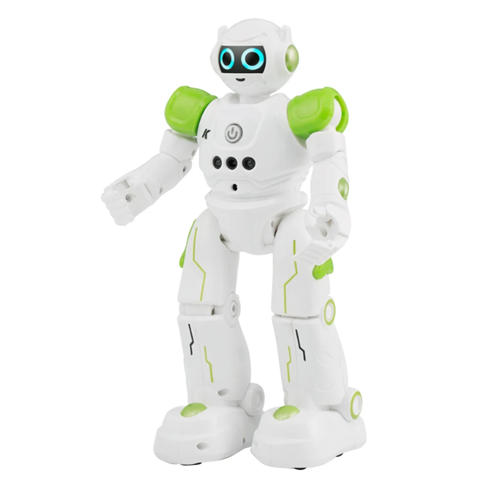 Gesture Remote Control Toys for Kids Programmable Smart Robot Toys Companion Game Fun Learning Music Dance Rechargeable Toy Hot - Цвет: Green