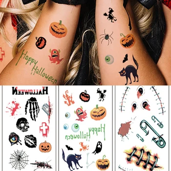 

Halloween Tattoo Sticker Facial Scar False Wound Scar Waterproof Tattoo Sticker