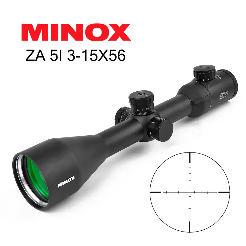 Охотничий винтовочный прицел MINOX ZASI 3-15X56SFIR BDC 400 1 дюймовая трубка с длинным