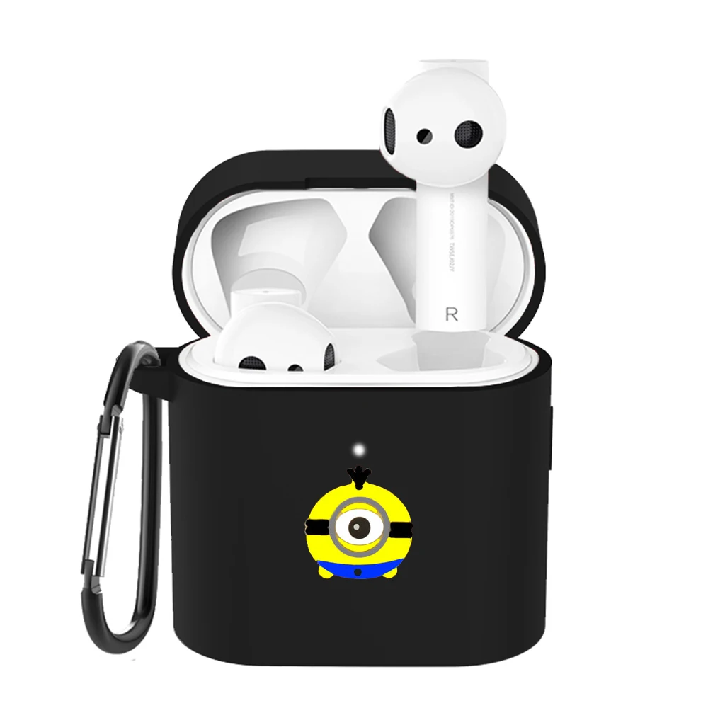 Black 11 Чехол FIFATA из ТПУ для Xiao mi Airdots Pro 2 защита для наушников Мстители Alliance рамка для mi Air 2 TWS аксессуары - Цвет: Black 11