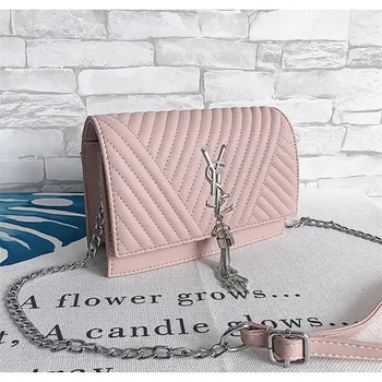 

Ladies Mini Shoulder Bag New Fashion Simple PU Ladies Messenger Shoulder Bag Chain Bag