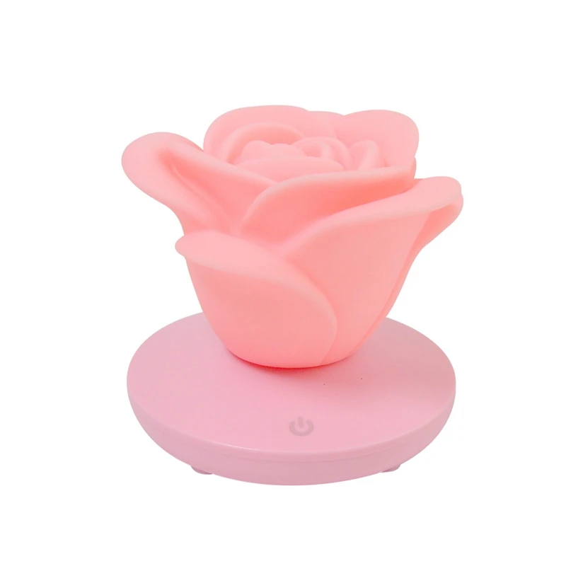 

Rose Usb Rechargeable Led Desks Table Lamp Adjustable Intensity Reading Light Press Switch Desk Lamps Desk Lamps