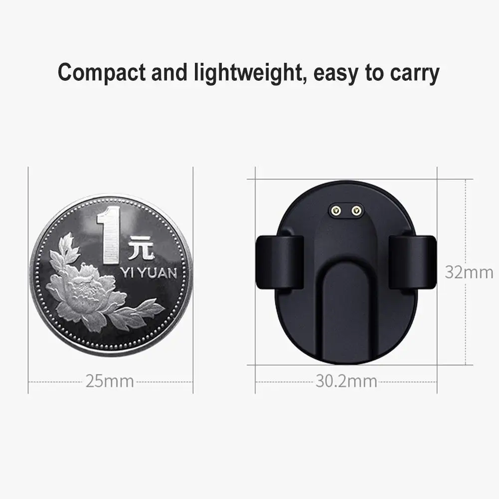 Зарядный кабель для Xiao mi Bracelet 4 с зажимом типа без повреждения экрана USB кабель для зарядки с адаптером зарядное устройство для mi Band 4