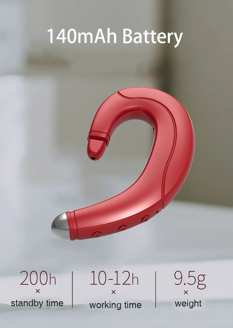 LYMOC наушники Bluetooth костной проводимости 5,0 беспроводные гарнитуры наушники микрофон наушники для вождения автомобиля офис для iPhone XiaoMi