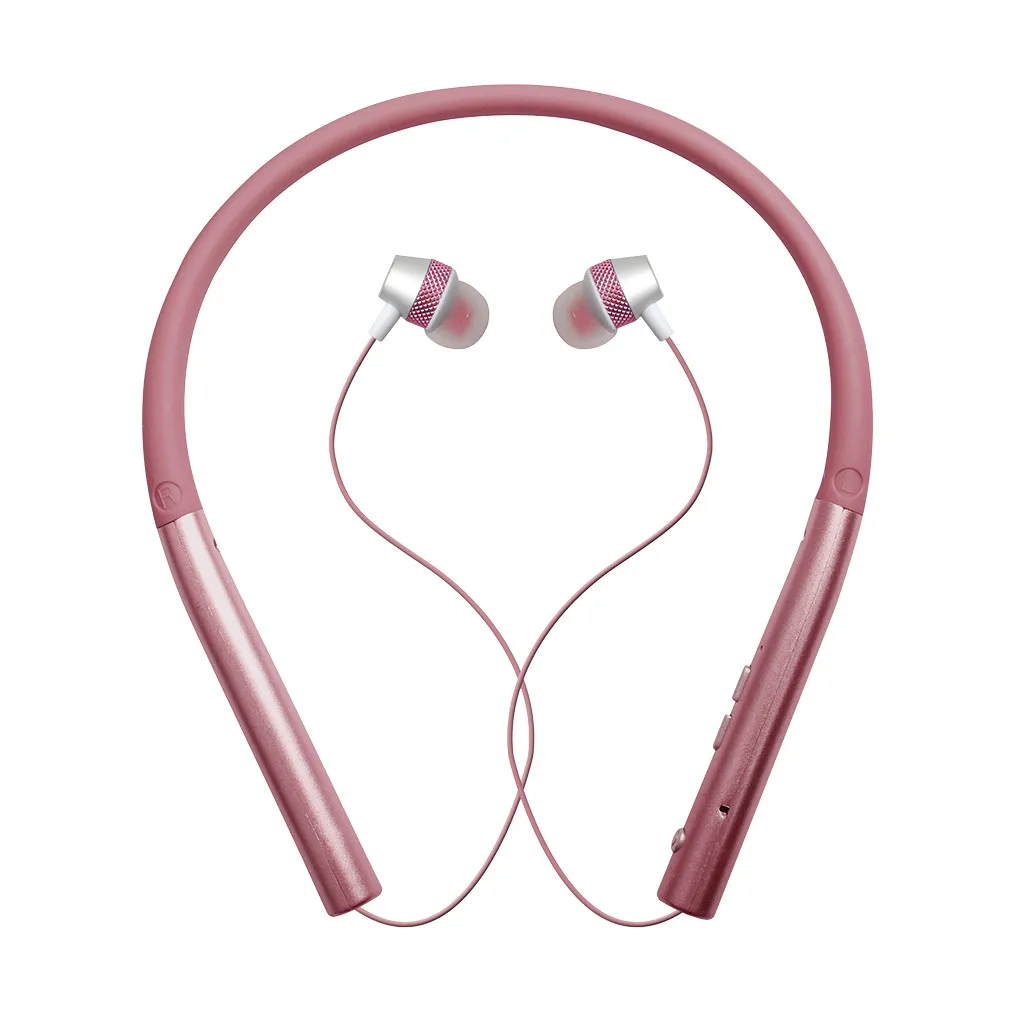 Ouhaobin Беспроводной Bluetooth наушники с шейным стерео спортивные в наушники-вкладыши