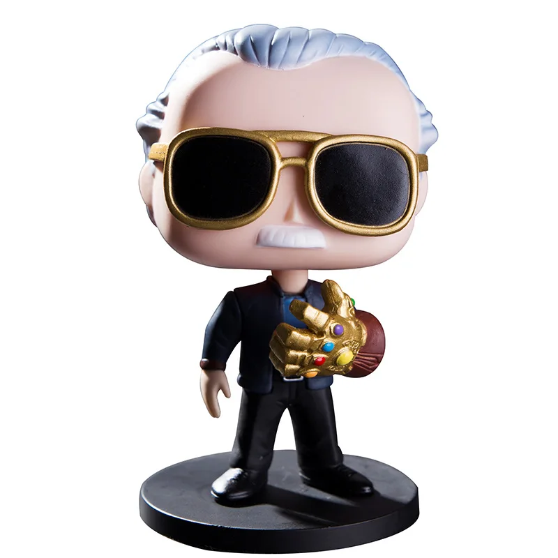 FUNKO POP Новые Мстители: эндшпиль Стэн ли 03#& QUAKE игрушечные Цифры Коллекция Модель игрушки для детей Рождественский подарок - Цвет: no box 8