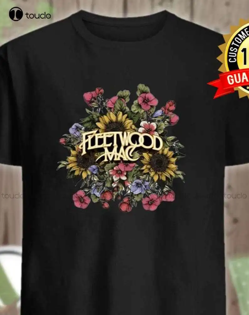 Футболка Fleetwood-Mac Винтажная реглан Temerchan Fleetwood Mac Sunflower футболка с длинными