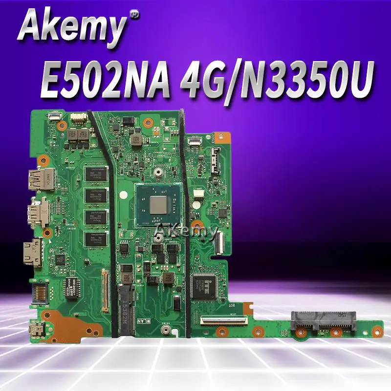E402NA MAIN_BD.4G/N3350U/AS Материнская плата Asus E402NA Материнская плата ноутбука E402NA материнская плата Протестировано