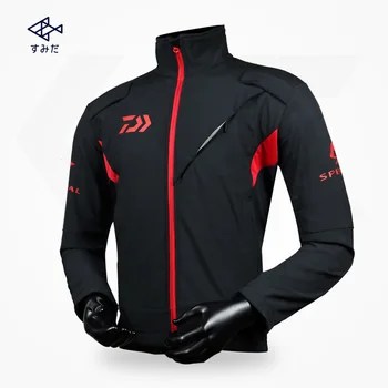 

DAIWA fising jacket men Winter fishing Clothing Outdoor Waterproof Windbreaker Quick Dry Warm Fishing Clothes Windproof Coat